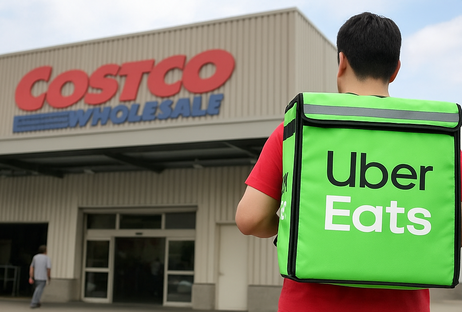 Costco與Uber Eats合作上線 外送服務全台14家門市開跑